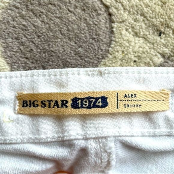 🔴 Big Star White ‘Alex’ Skinny Jeans - Picture 3 of 5